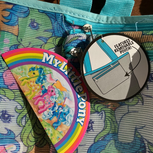 Bundle 4/$20- Mesh My Little Pony Tote - NWT - Picture 3 of 4
